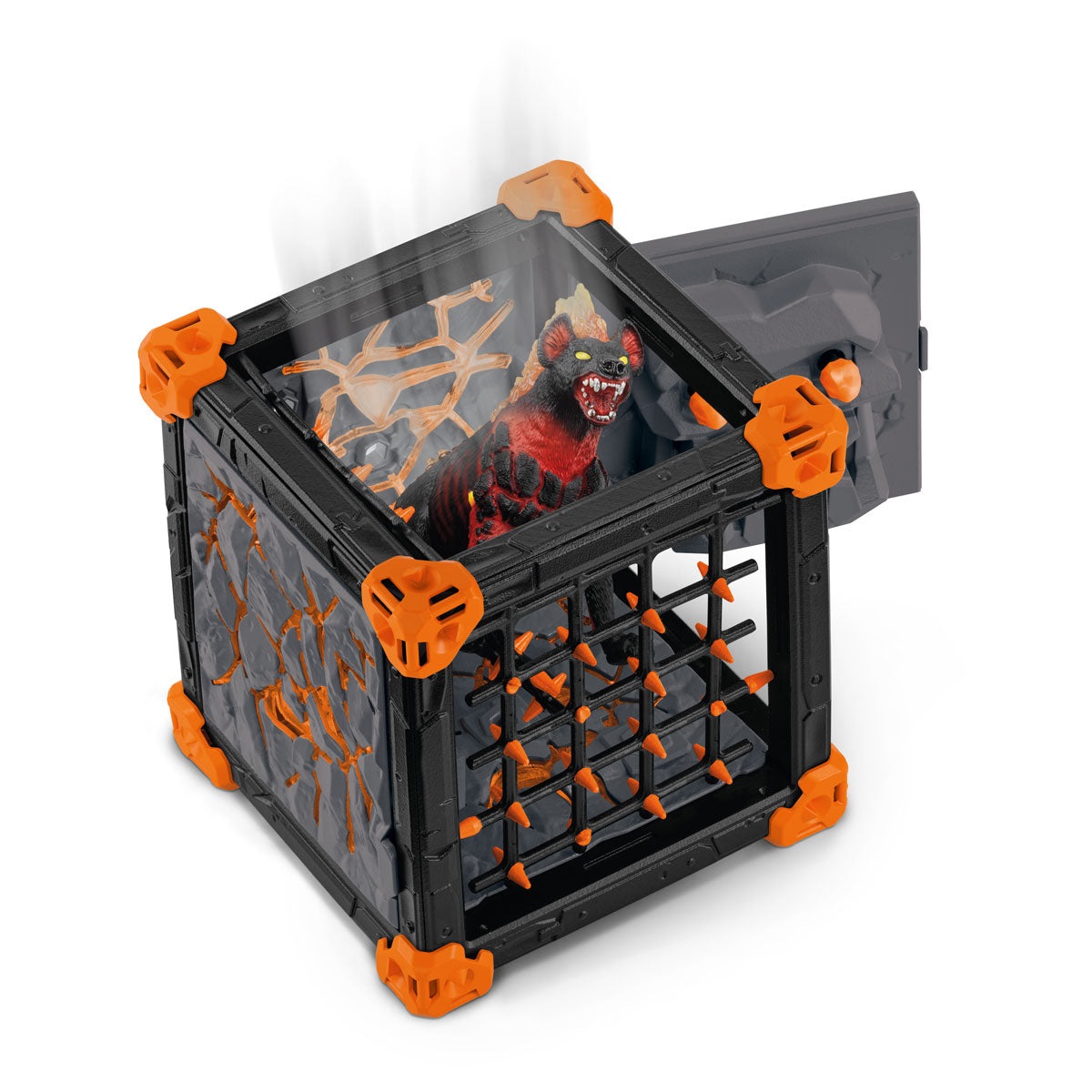 Schleich 42674 BattleCave Iena di Lava - Playset da 27 pezzi per bambini dai 7 anni, Eldrador Creatures