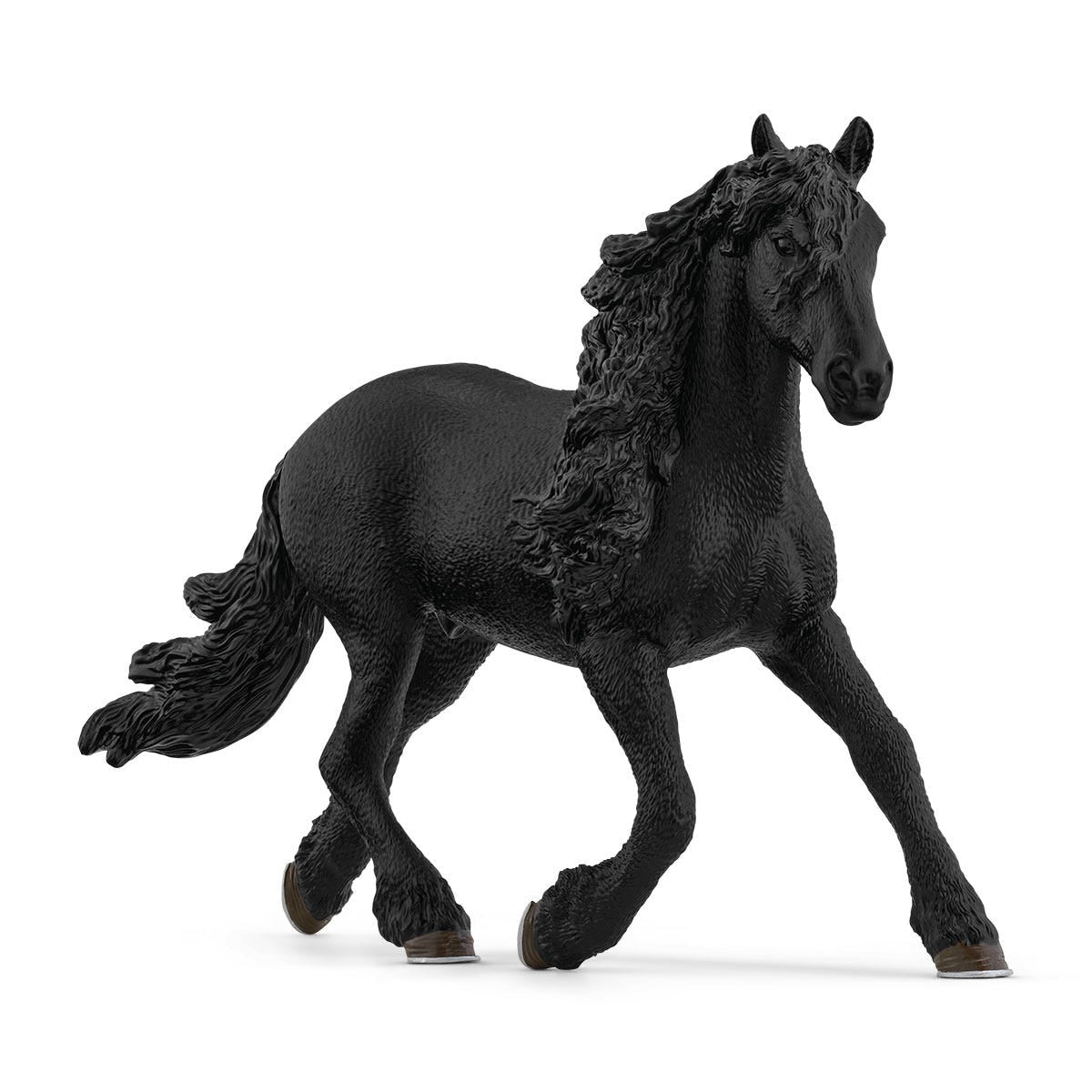 Schleich Stallone Frisone 13975 - Figura da Collezione, 5 x 16 x 11 cm, Età da 5 Anni
