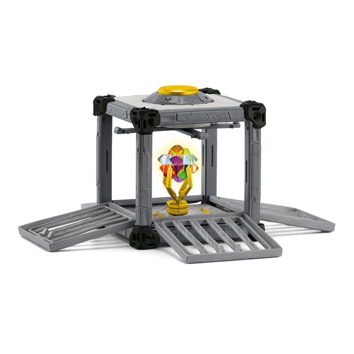 Schleich Eldrador Creatures BattleCave Super Cristalli - Playset da 31 pezzi per bambini dai 7 anni