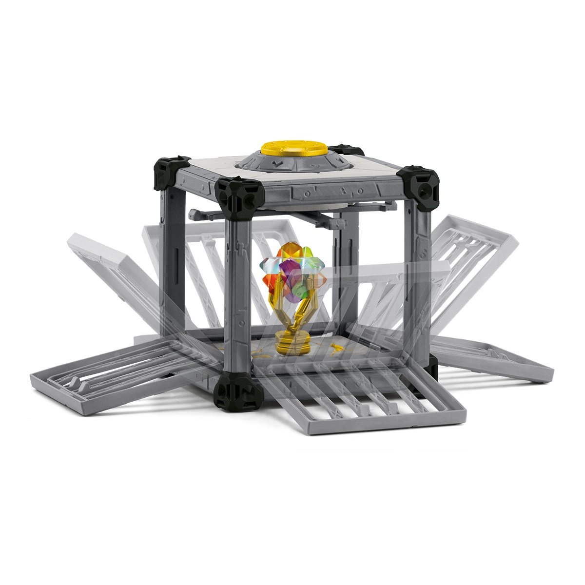 Schleich Eldrador Creatures BattleCave Super Cristalli - Playset da 31 pezzi per bambini dai 7 anni