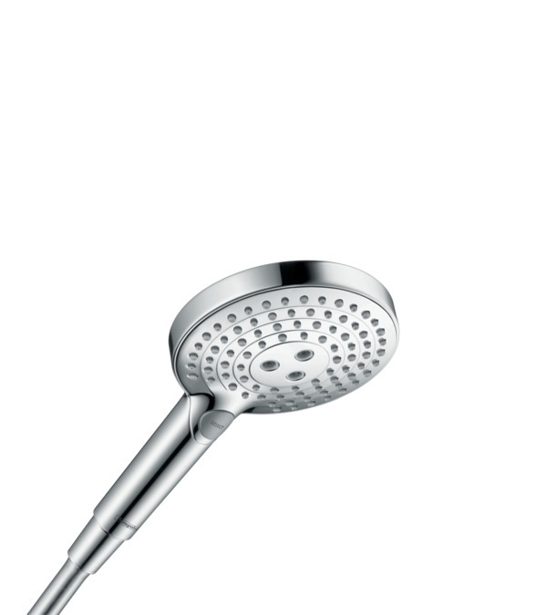 Hansgrohe Raindance Select S Doccetta per doccia Cromo con 3 getti (PowderRain, Rain, Whirl) e funzione anticalcare