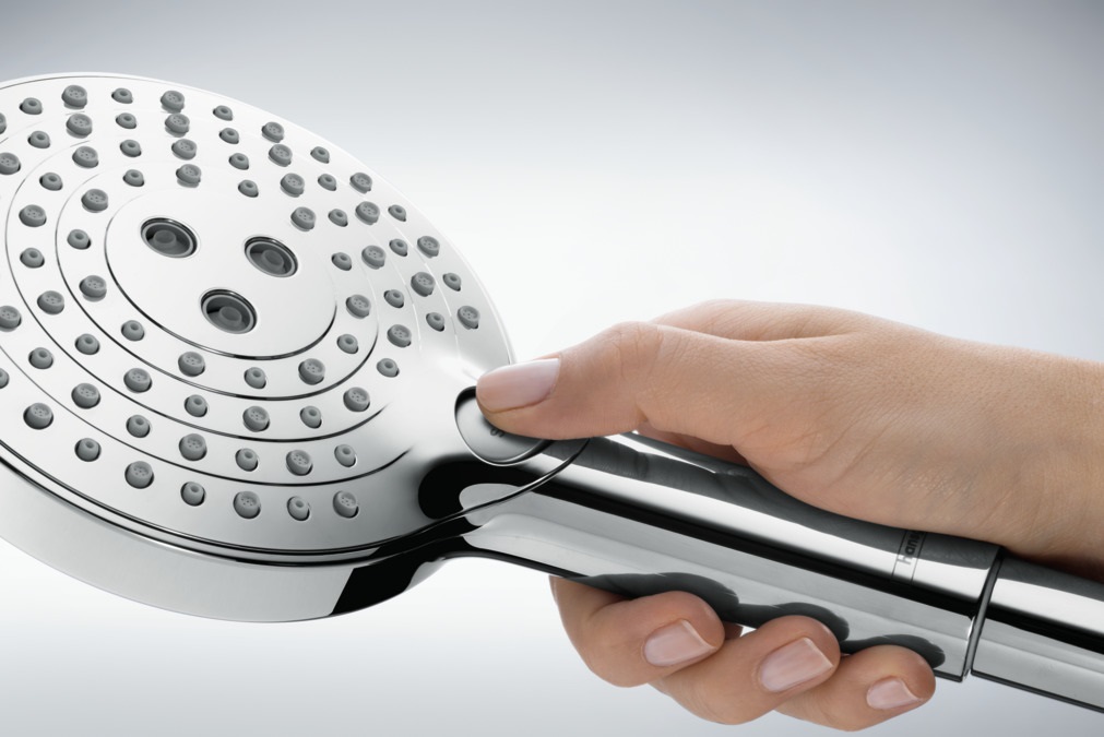 Hansgrohe Raindance Select S Doccetta per doccia Cromo con 3 getti (PowderRain, Rain, Whirl) e funzione anticalcare