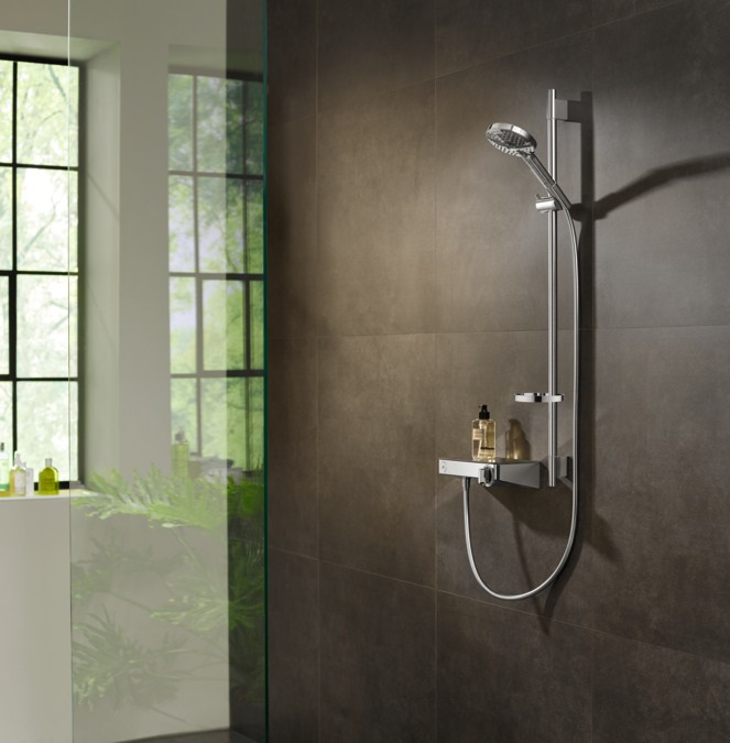 Hansgrohe Raindance Select S Doccetta per doccia Cromo con 3 getti (PowderRain, Rain, Whirl) e funzione anticalcare