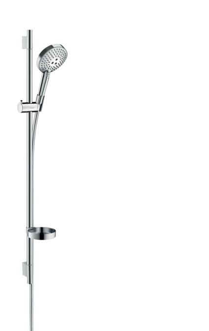 Hansgrohe Raindance Select S Set Doccia 120 con Asta 90 cm, 3 Getti (PowderRain, Rain, Whirl), Cromo