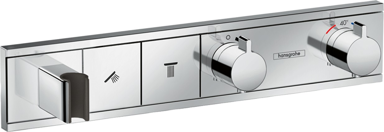 Hansgrohe 32507670 Metropol Miscelatore Monocomando Lavabo 110 con Push-Open - Nero Opaco, EcoSmart, ComfortZone 110
