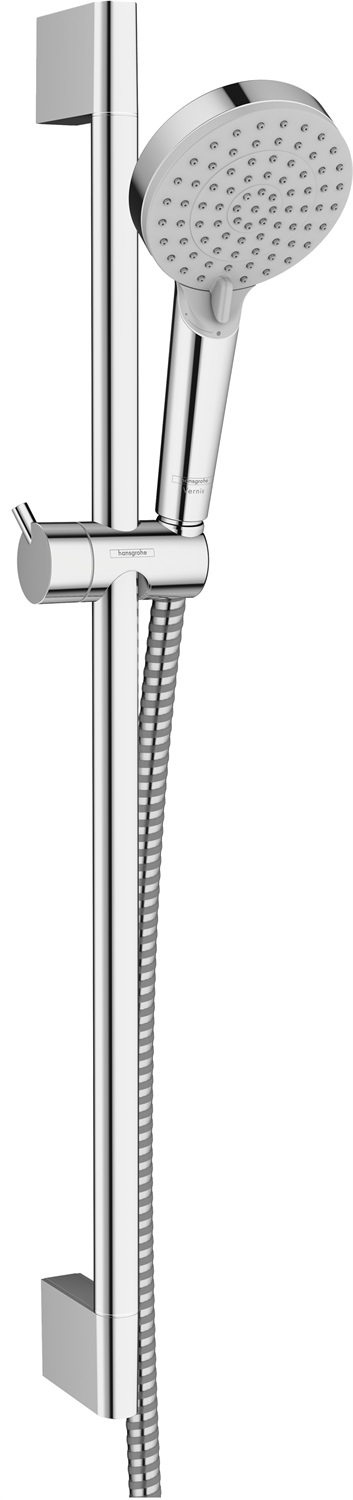 Hansgrohe Unica S Puro - Asta Doccia 65 cm con Flessibile Nero Opaco
