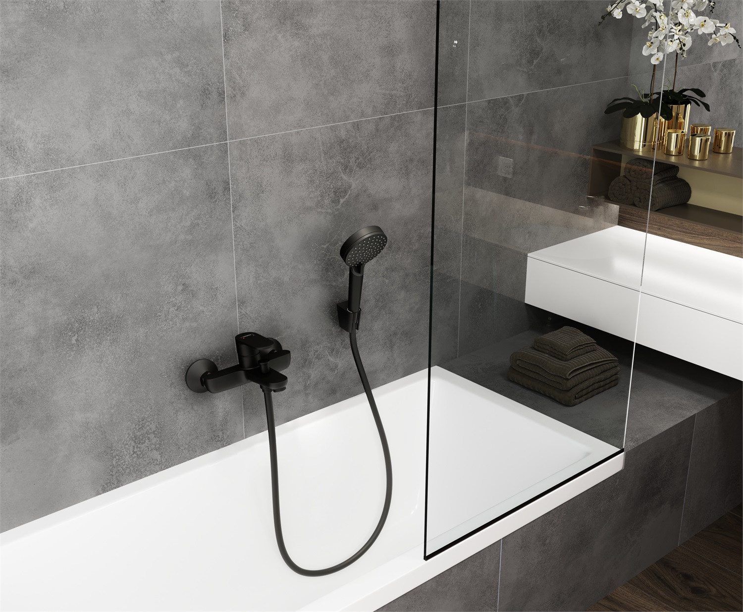 Hansgrohe Talis M54 Rubinetto da cucina monocomando - Cromo, Altezza bocca 220 mm, Portata 9 l/min, Sistema QuickClean
