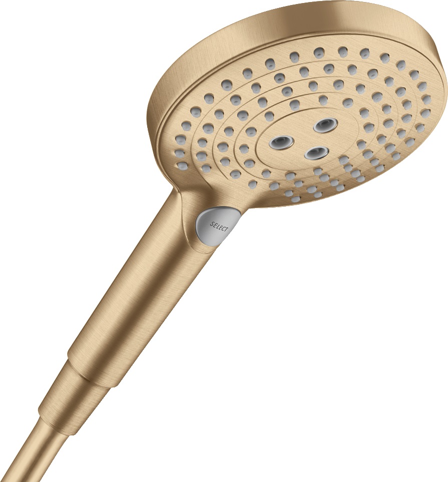 Hansgrohe AddStoris Specchio Cosmetico Rotondo 24.6x24.6 cm con Ingrandimento 1x e 3x, Montaggio a Parete