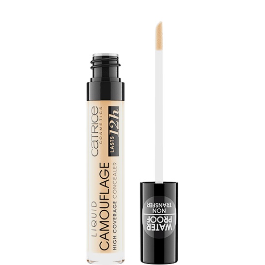 Catrice Liquid Camouflage High Coverage Correttore Liquido 5 ml 036 Hazelnut Beige - Resistente all'acqua, Ultra Pigmentato, Fino a 12 Ore di Durata