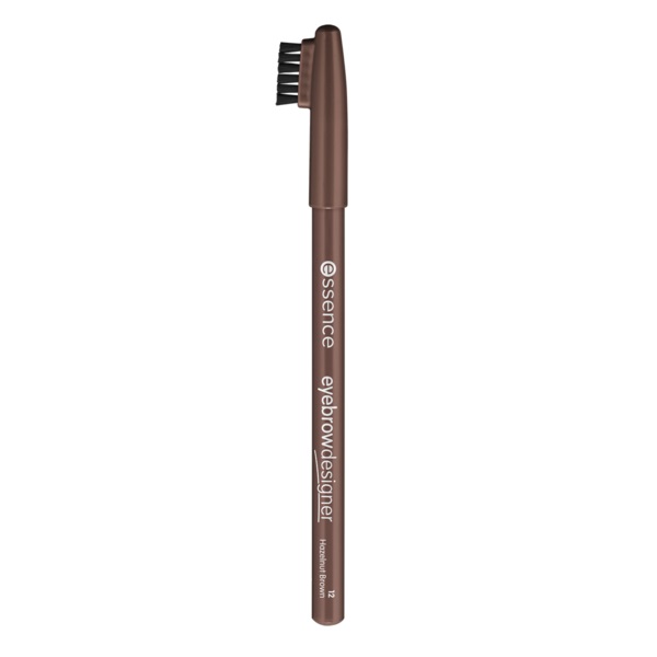 Essence Eyebrow Designer Matita Sopracciglia 12 Hazelnut Brown - Definizione Naturale con Pettinino Integrato (1 g)