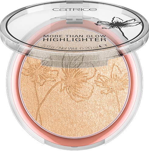 Catrice More Than Glow Highlighter 030 Beyond Golden Glow - Illuminante in Polvere Compatta 5,9 g con Texture Ultra Morbida e Setosa