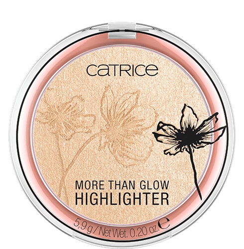 Catrice More Than Glow Highlighter 030 Beyond Golden Glow - Illuminante in Polvere Compatta 5,9 g con Texture Ultra Morbida e Setosa