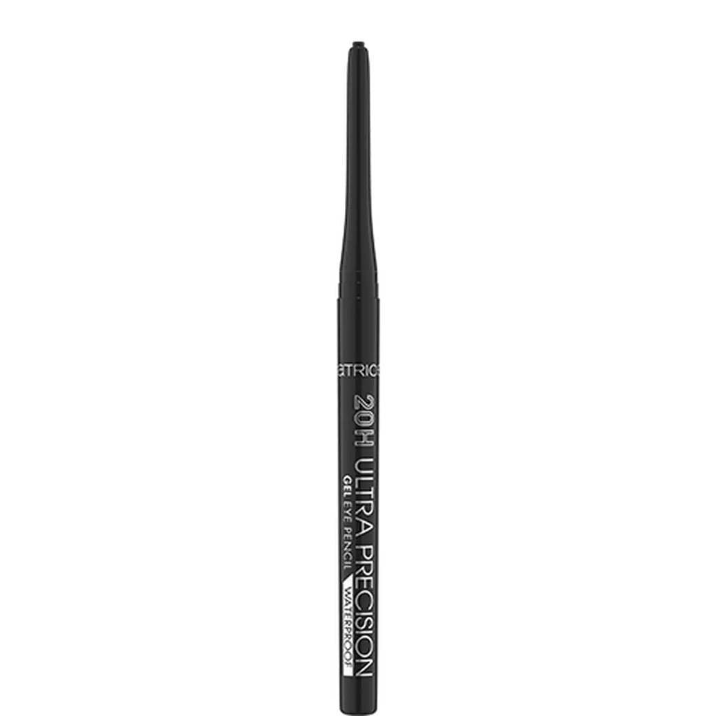 Catrice 20H Ultra Precision Matita Occhi Gel Waterproof 010 Black - 0,08 g, Punta Retrattile, Applicazione Precisa, Tenuta Fino a 20 Ore