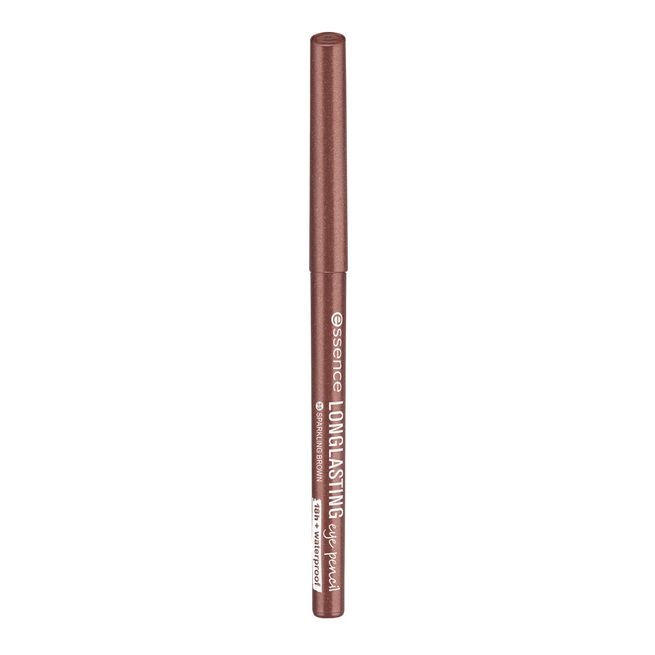 Essence Matita Occhi Long Lasting 0.28 g 35 Sparkling Brown - Colore Intenso e Applicazione Facile
