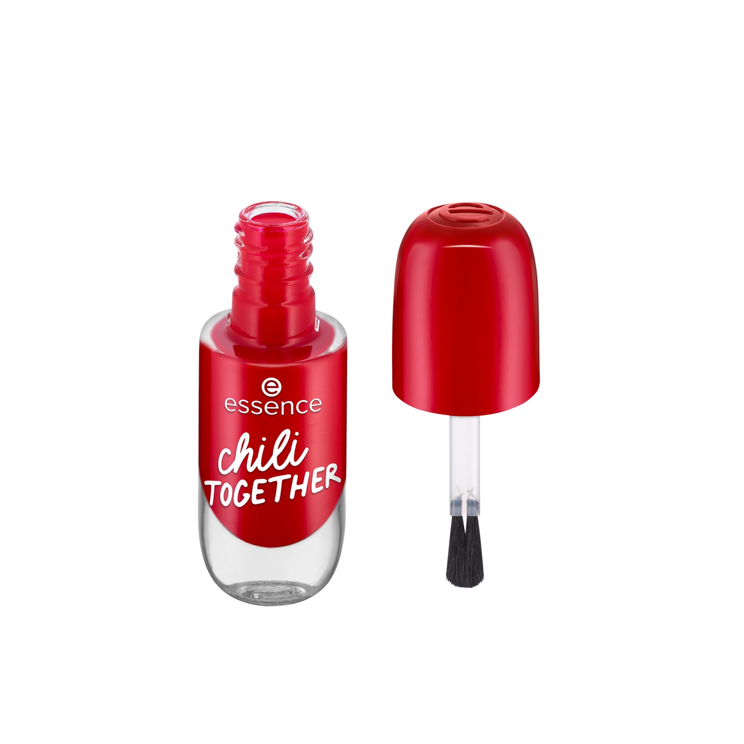 Essence Gel Nail Colour Smalto per Unghie 8 ml - Effetto Gel, Asciugatura Rapida, Colore Intenso N.16 Chili Together
