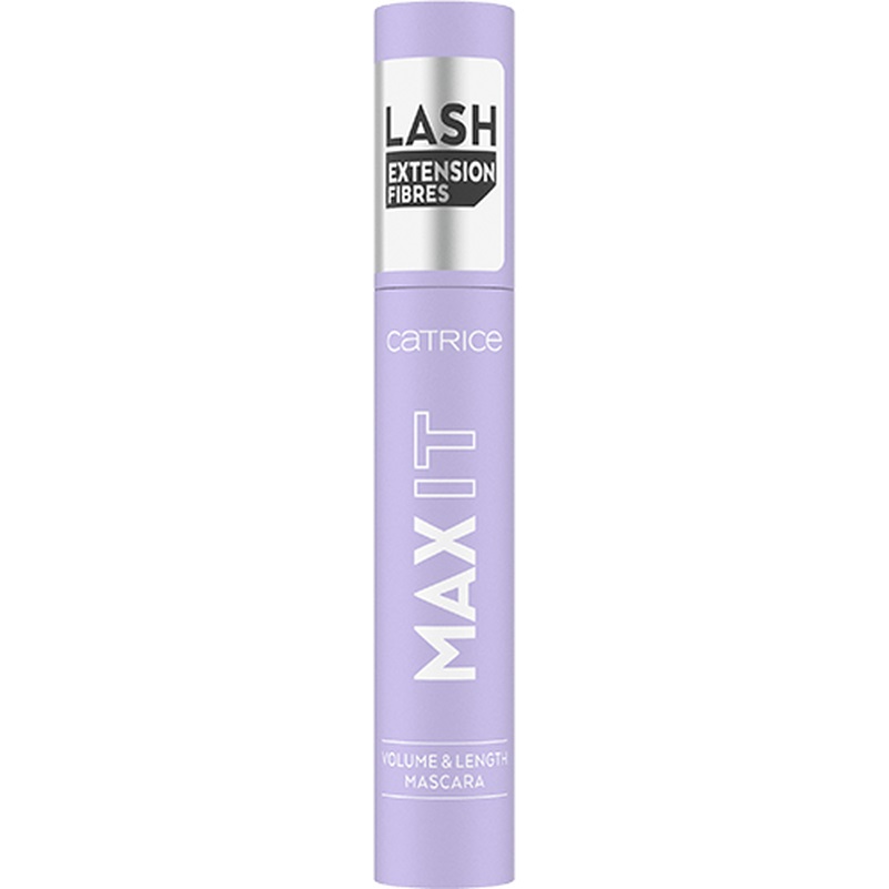 Catrice Max It Volume & Length Mascara 010 Deep Black 11 ml - Effetto Volumizzante e Allungante con Burro di Karité