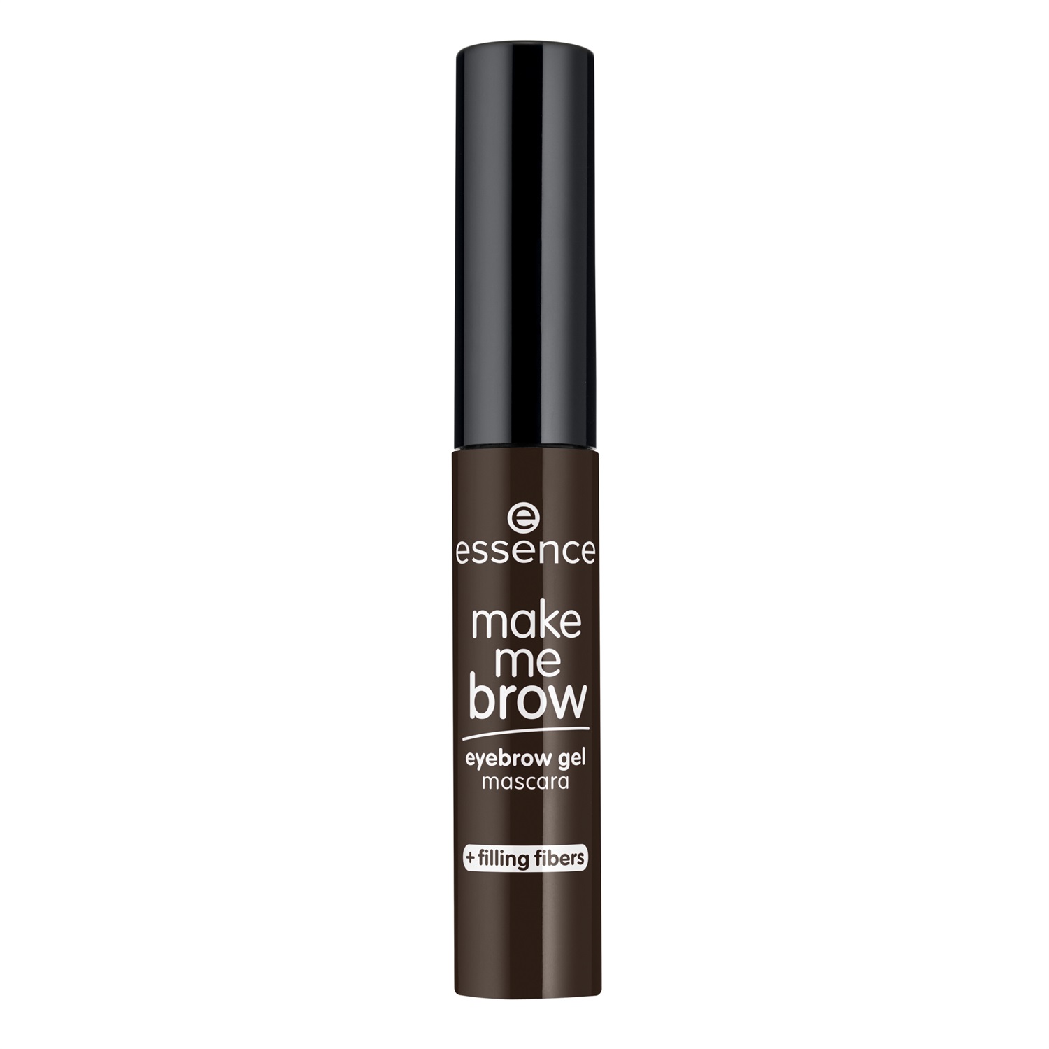 Essence Make Me Brow Mascara in Gel per Sopracciglia 06 Ebony Brows - 3,8 ml, Colore, Riempimento e Definizione