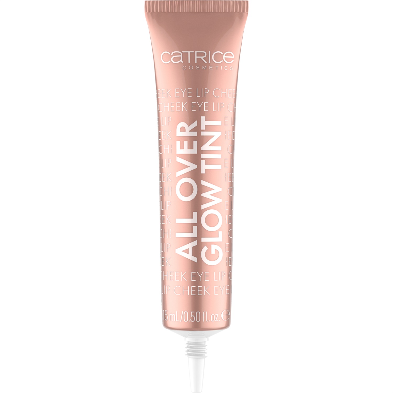 Catrice All Over Glow Tint 15 ml - Illuminante Liquido Multifunzionale per Guance, Labbra e Occhi, Tonalità 020 Keep Blushing con Vitamina C e Niacinamide