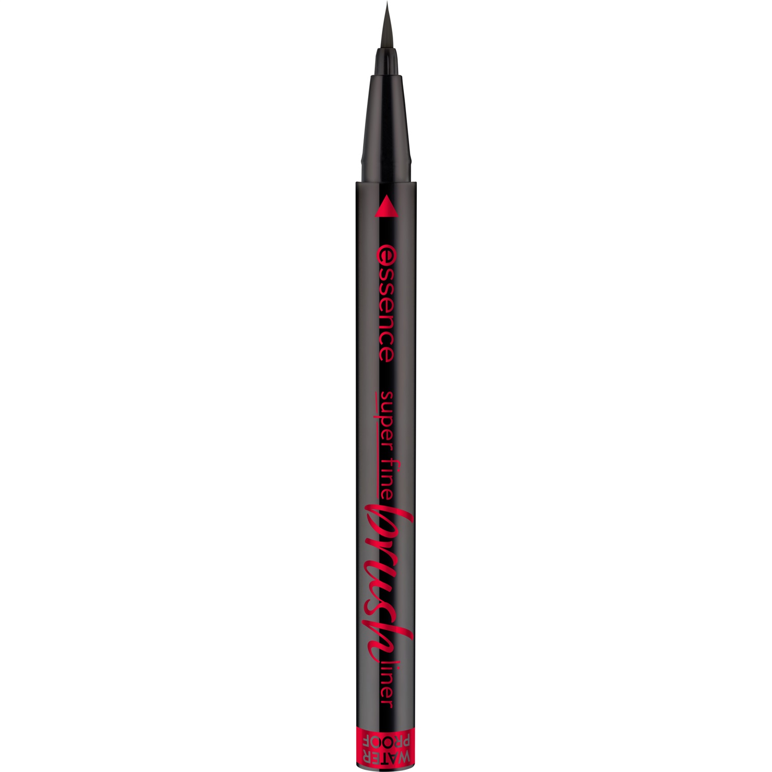 Essence Super Fine Brush Liner 0,7 g - Eyeliner Waterproof con Punta Ultrasottile, Lunga Durata e Colore Intenso