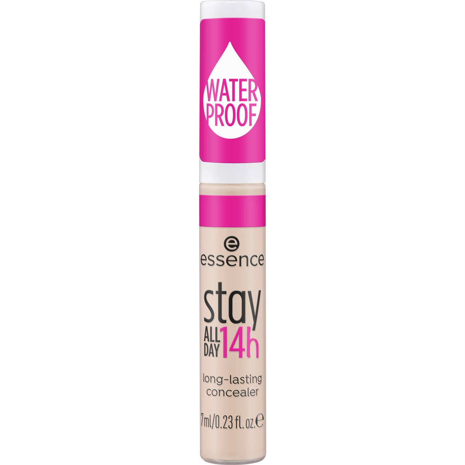 Essence Stay All Day Correttore Lunga Durata 14h 10 Light Honey 7 ml - Texture Cremosa e Finish Naturale Opaco