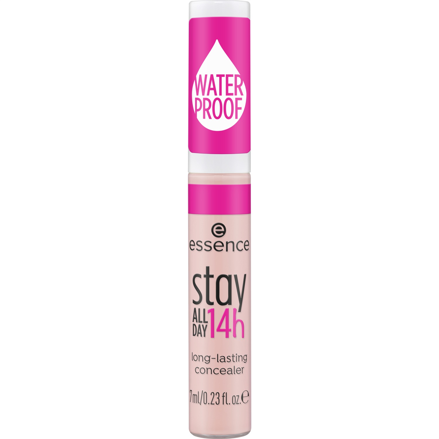 Essence Stay All Day 14H Correttore Lunga Durata 7 ml N. 20 Light Rose - Finish Naturale Opaco
