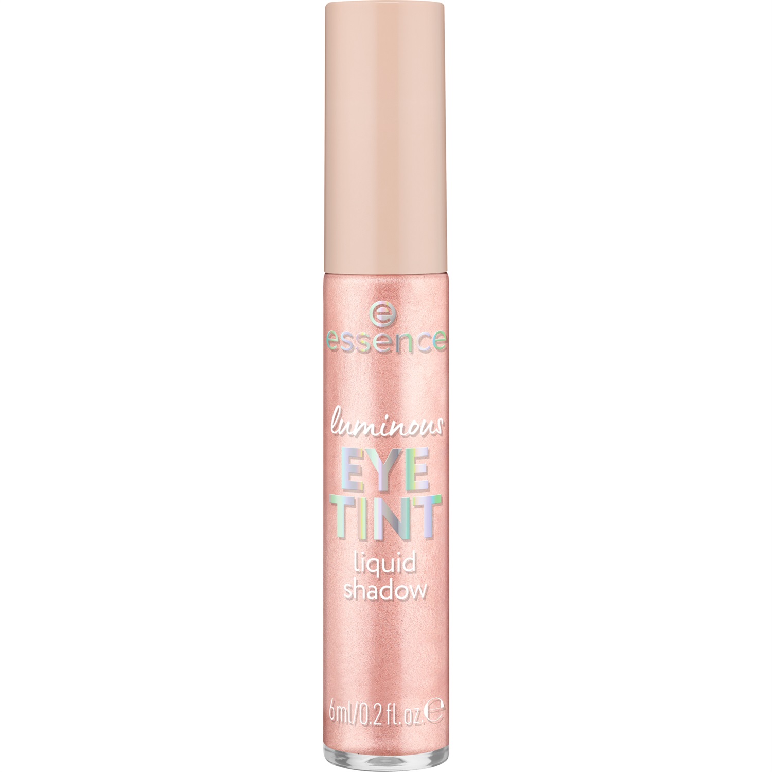Essence Luminous Eye Tint Ombretto Liquido 6 ml 01 Dazzling Rose Effetto Shimmer