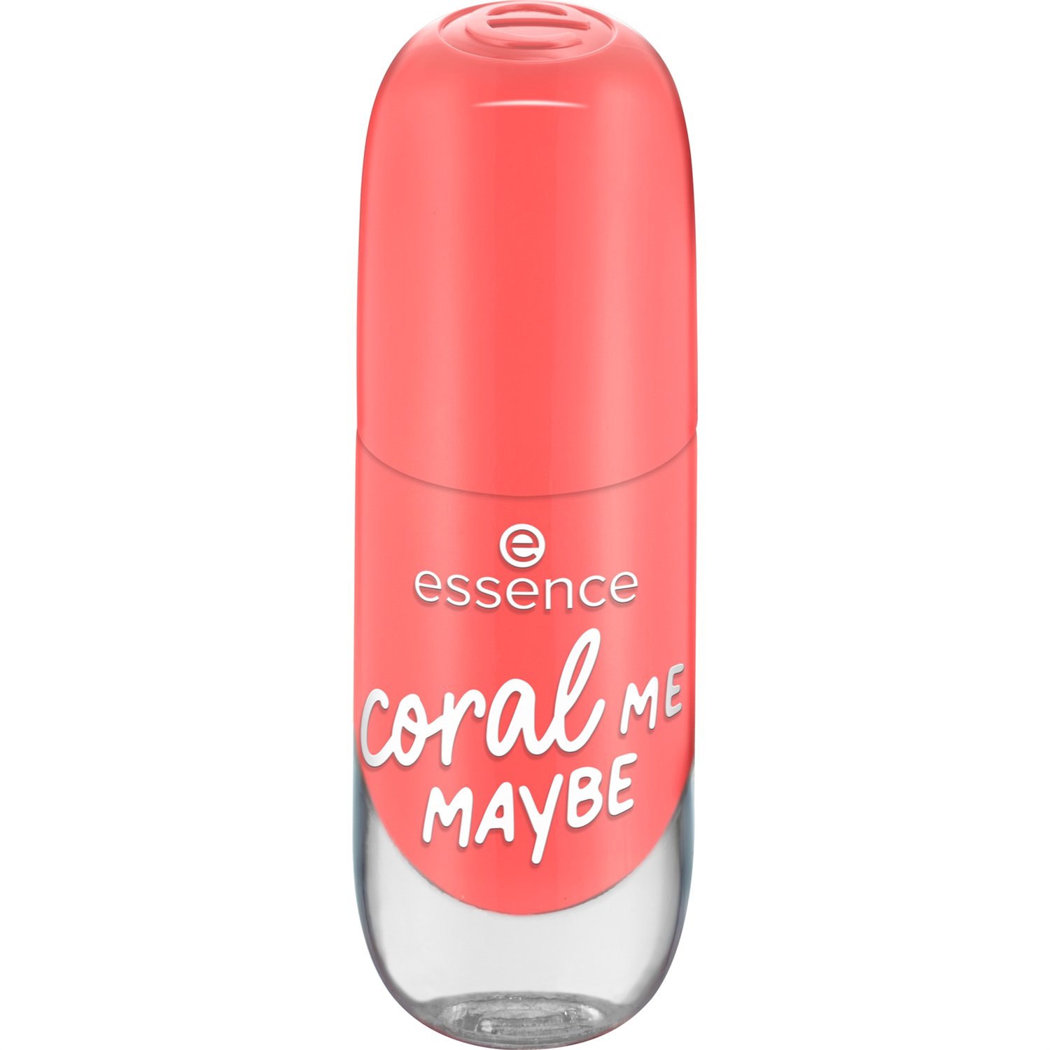 Essence Gel Nail Colour Smalto per Unghie 8 ml Corallo (52 Coral Me Maybe) - Lucido e Ad Asciugatura Rapida