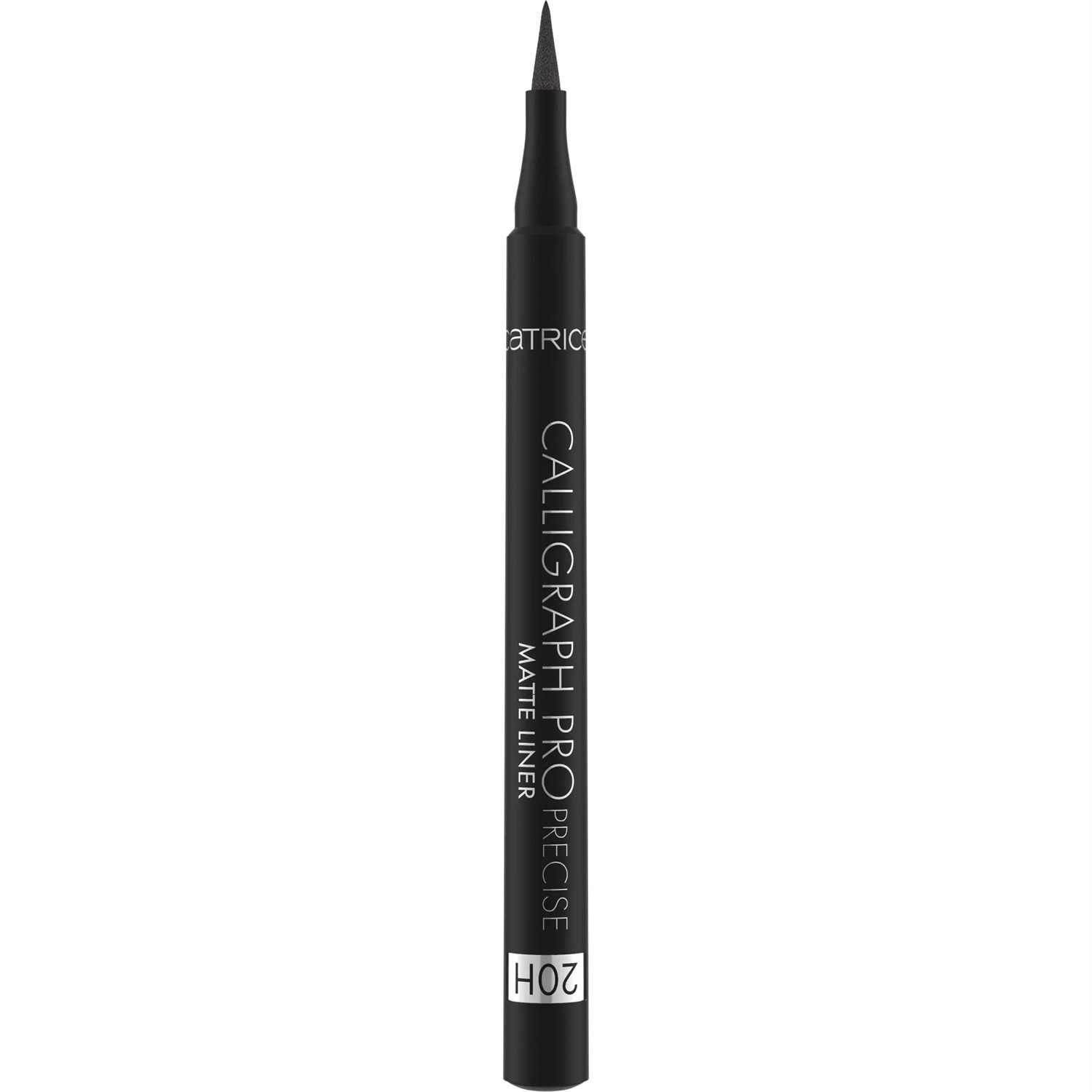 Catrice Calligraph Pro Precise 20H Eyeliner Matt 010 Intense Black 1,1 ml - Punta Morbida, Durata Fino a 20 Ore