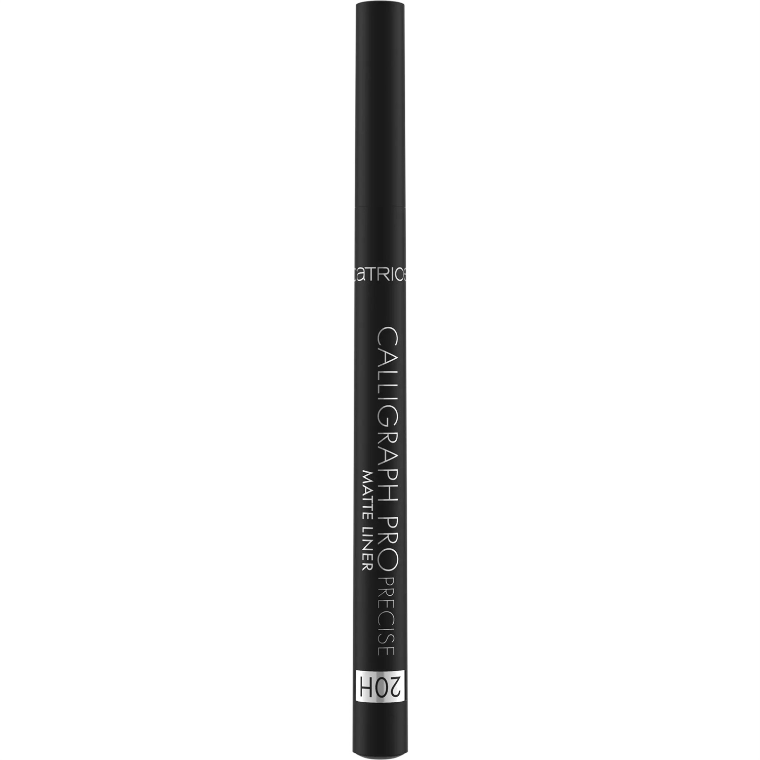 Catrice Calligraph Pro Precise 20H Eyeliner Matt 010 Intense Black 1,1 ml - Punta Morbida, Durata Fino a 20 Ore