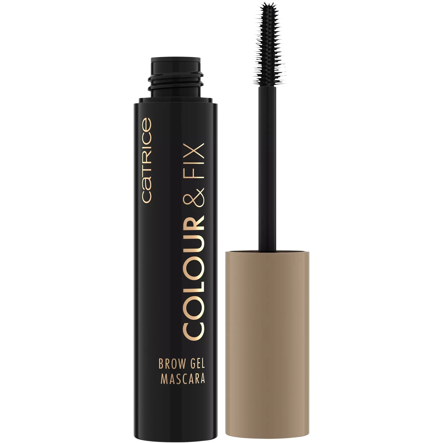 Catrice Colour & Fix Brow Gel Mascara 020 Medium Brown 5 ml - Gel per Sopracciglia Definito e Fissante, Vegan