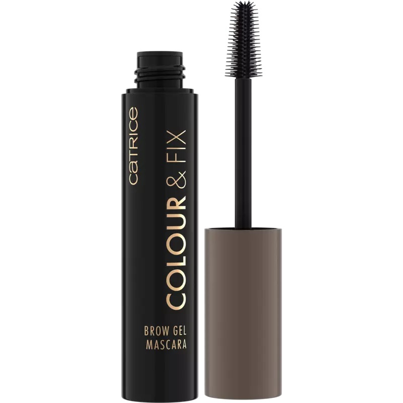 Catrice Colour & Fix Gel Mascara per Sopracciglia 030 Dark Brown - 5 ml, Definizione e Lunga Durata