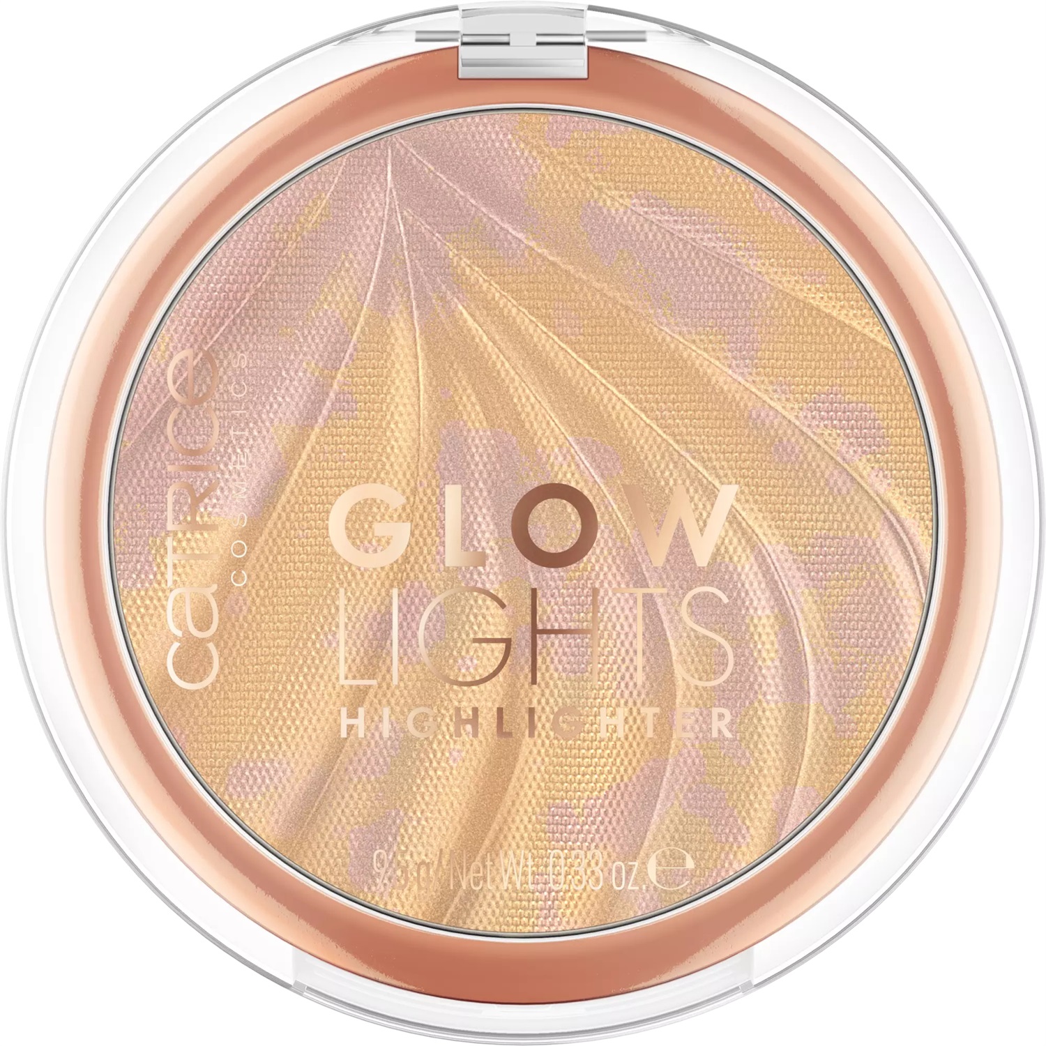 Catrice Glowlights Highlighter Bicolore 010 Rosy Nude - Illuminante in Polvere 9,5 g, Vegano e Senza Glutine