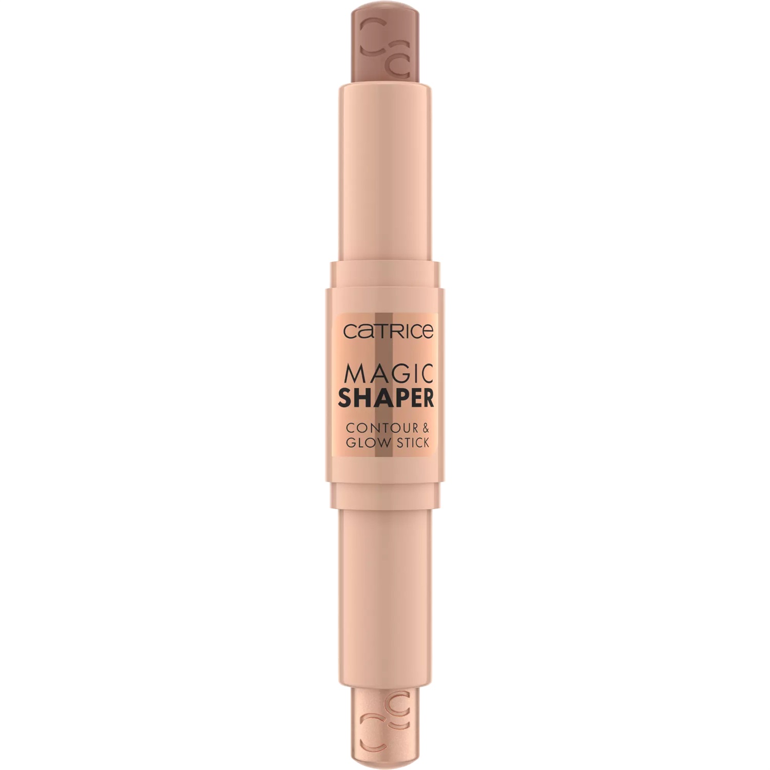 Catrice Magic Shaper Contour & Glow Stick 9 g - 010 Light, Contouring Opaco e Highlighter Scintillante, Naturale e Vegano