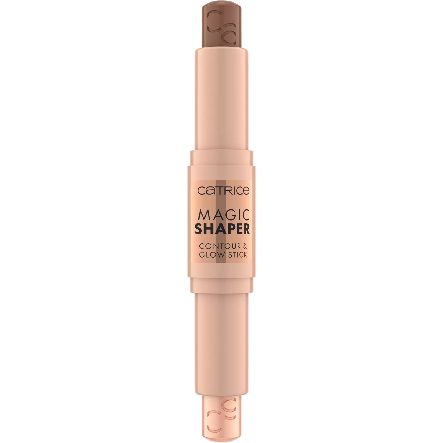 Catrice Magic Shaper Contour & Glow Stick 9 g 040 Deep - Contouring Opaco e Highlighter Scintillante, Vegan e Cruelty Free