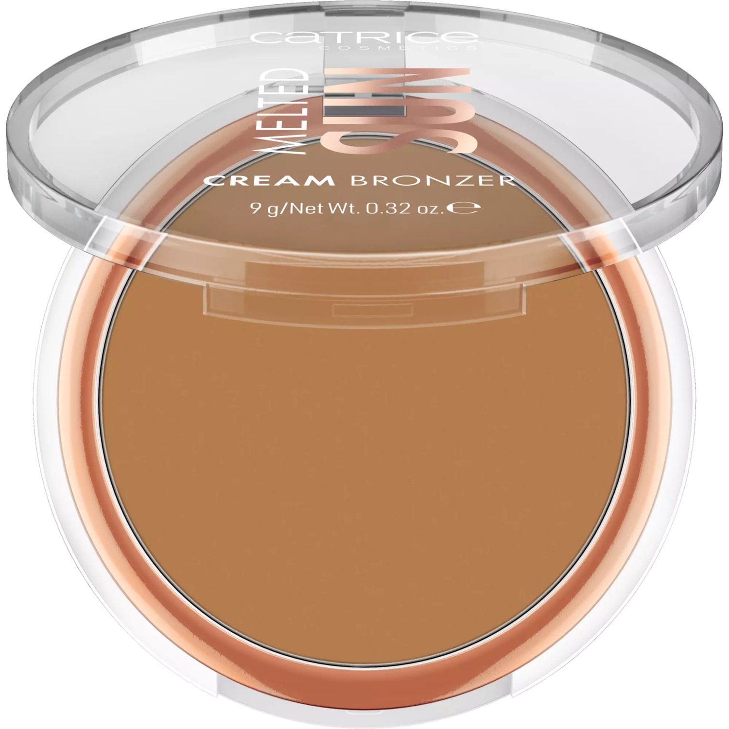 Catrice Melted Sun Cream Bronzer 9 g - 020 Beach Babe, Bronzer Cremoso con Finitura Opaca e Copertura Modulabile