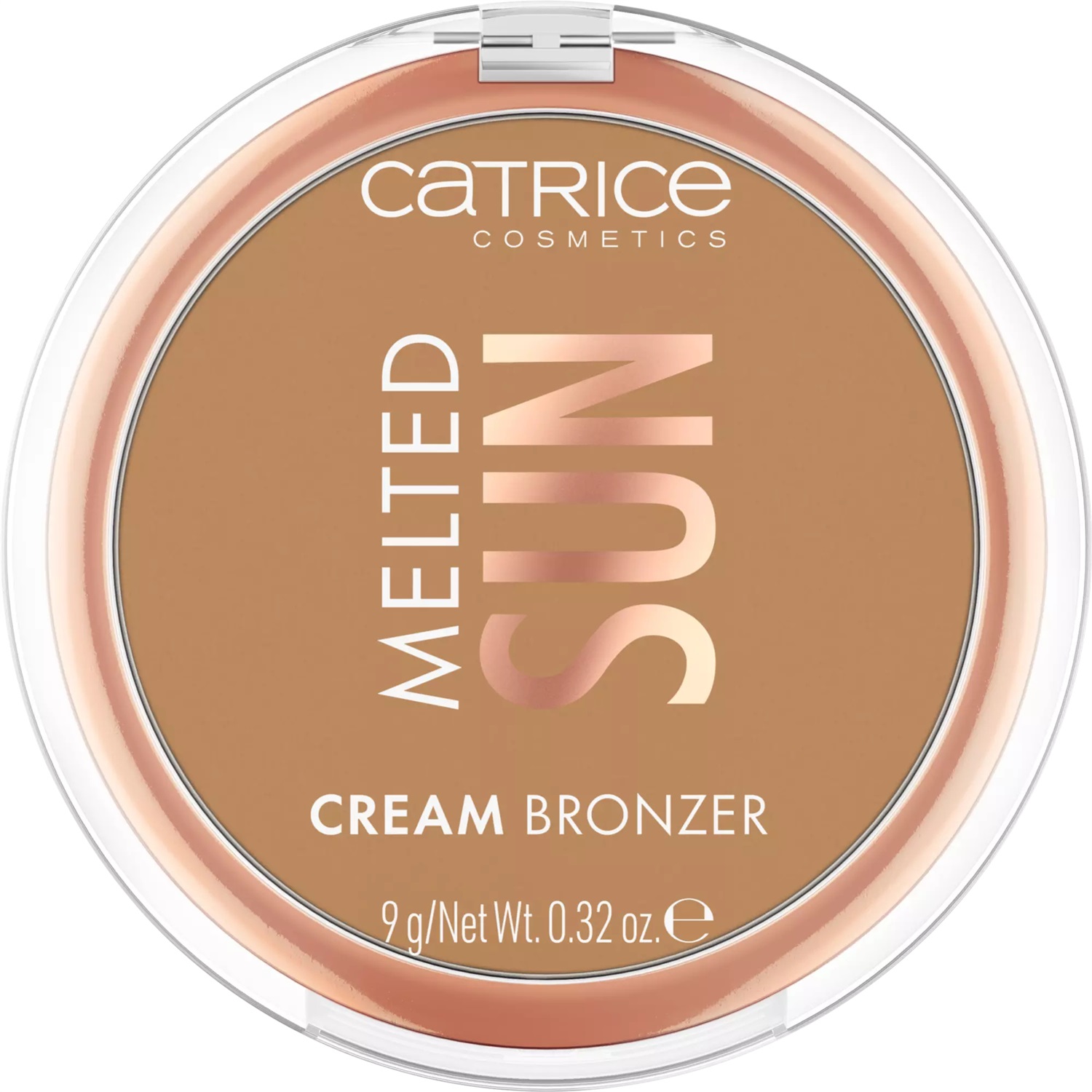 Catrice Melted Sun Cream Bronzer 9 g - 020 Beach Babe, Bronzer Cremoso con Finitura Opaca e Copertura Modulabile