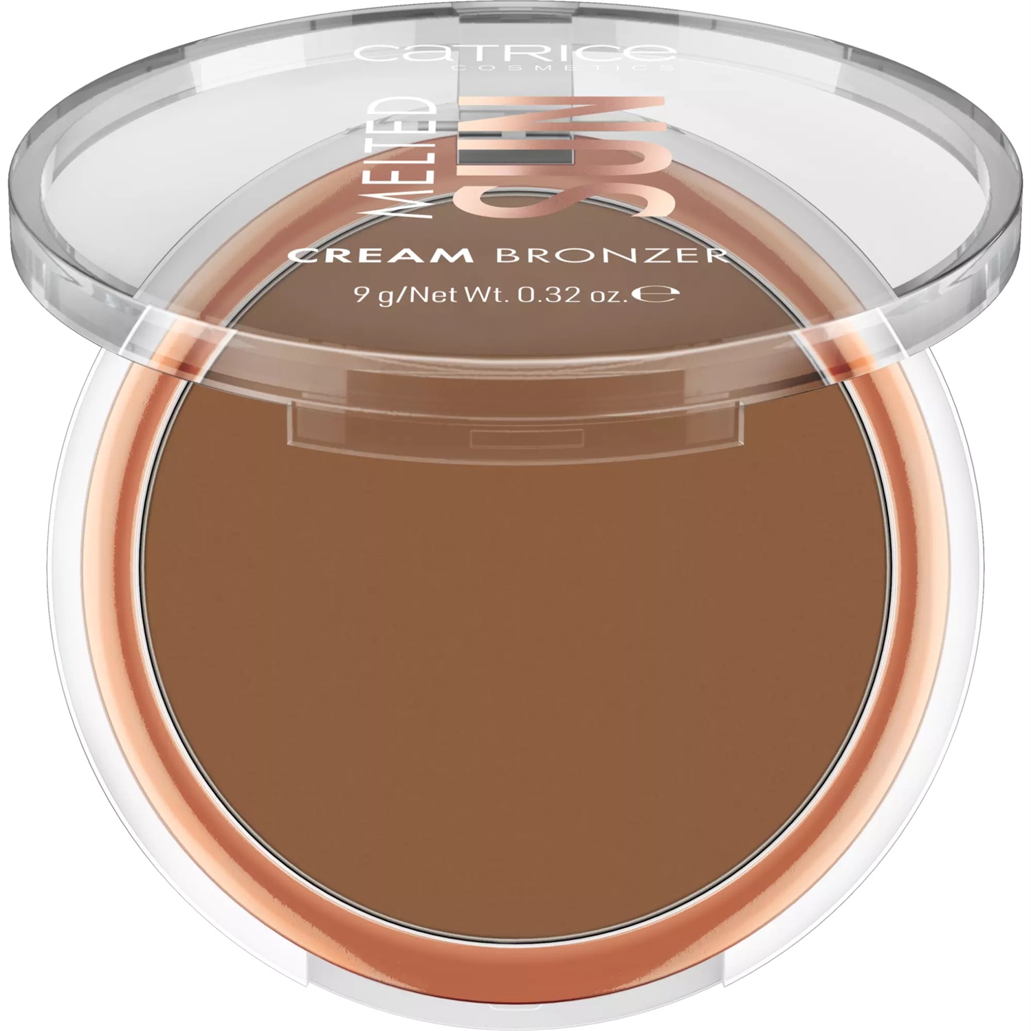 Catrice Melted Sun Cream Bronzer 030 Pretty Tanned - Bronzer Cremoso Opaco 9 g con Texture Morbida e Copertura Modulabile