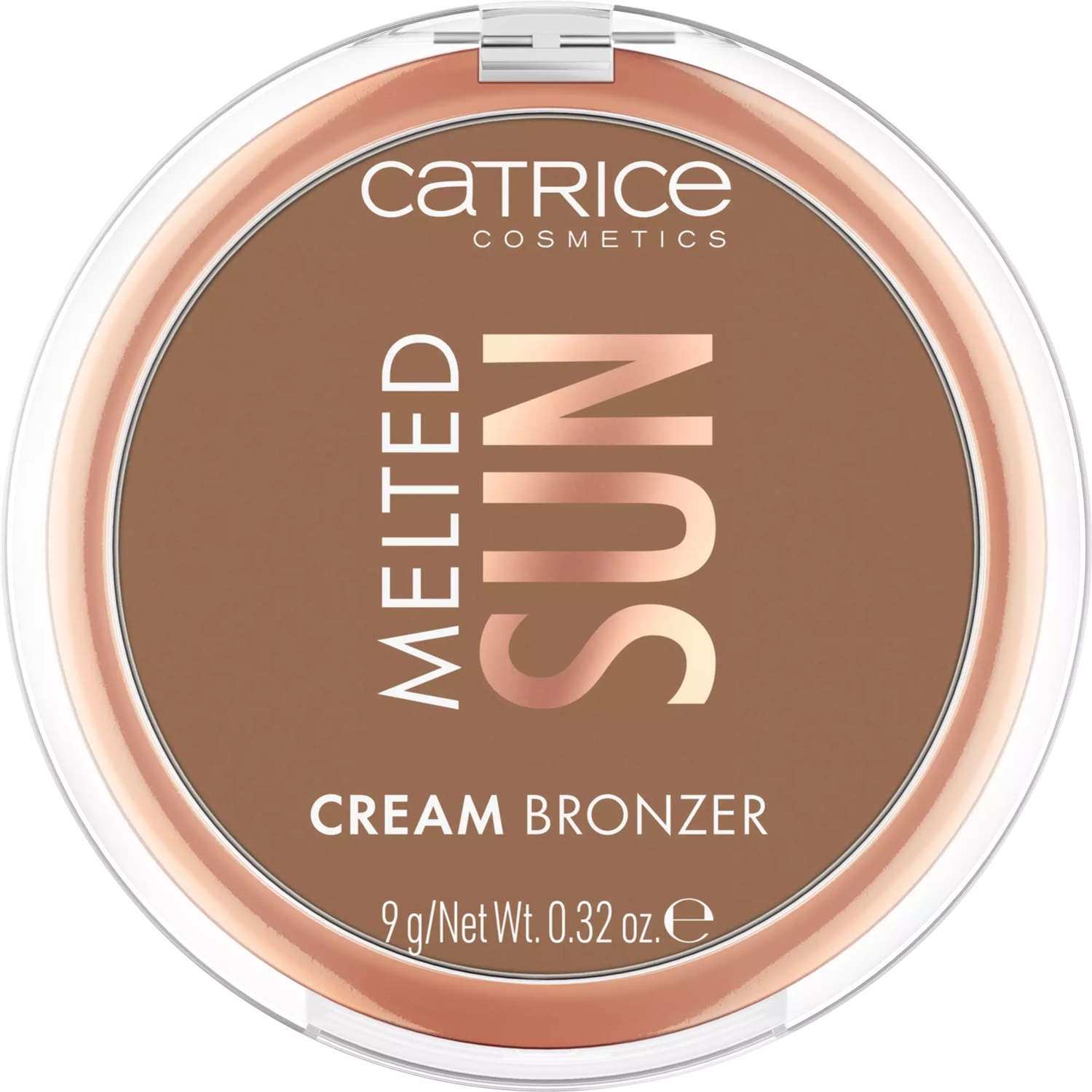 Catrice Melted Sun Cream Bronzer 030 Pretty Tanned - Bronzer Cremoso Opaco 9 g con Texture Morbida e Copertura Modulabile