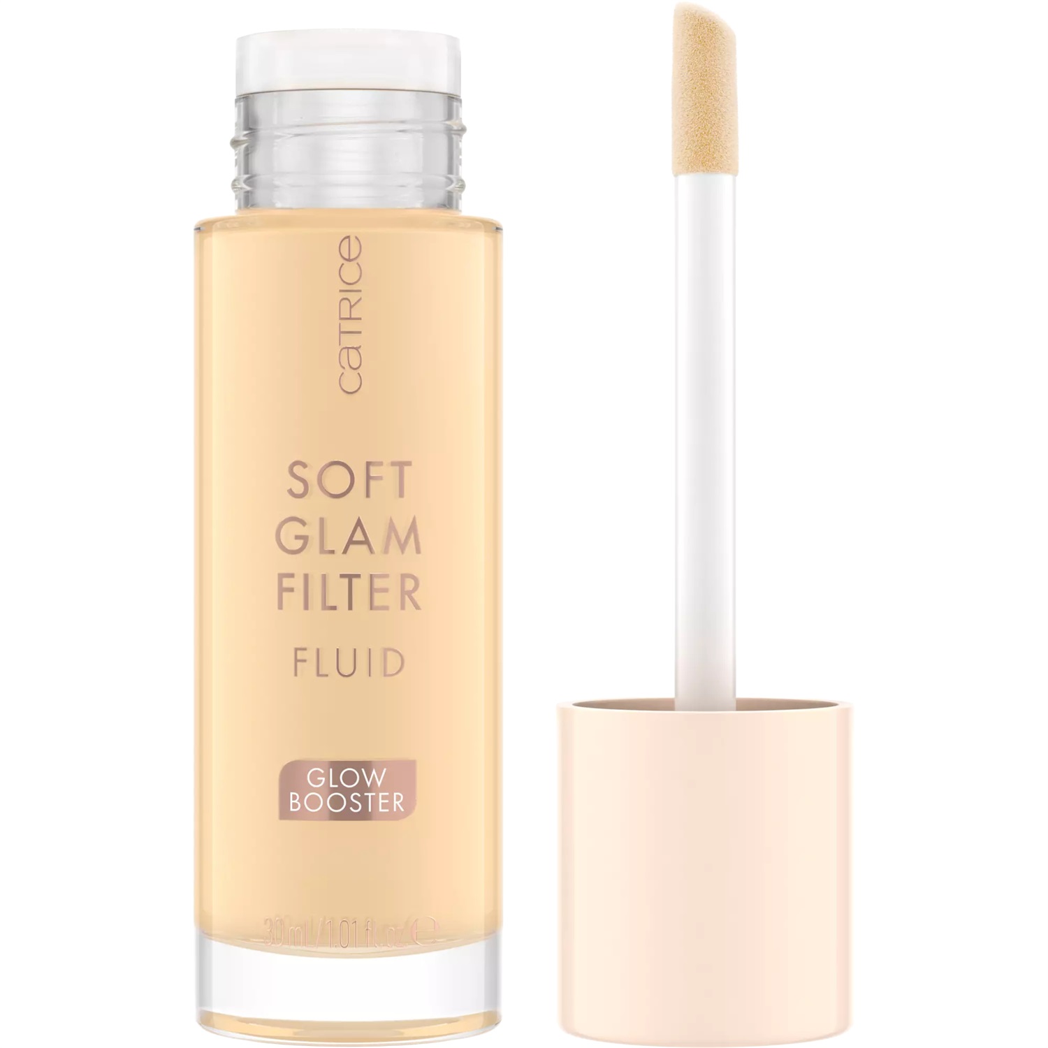 Catrice Soft Glam Filter Fluid 30 ml - Primer Viso Illuminante 010 Fair - Light, Idratante e Vegano