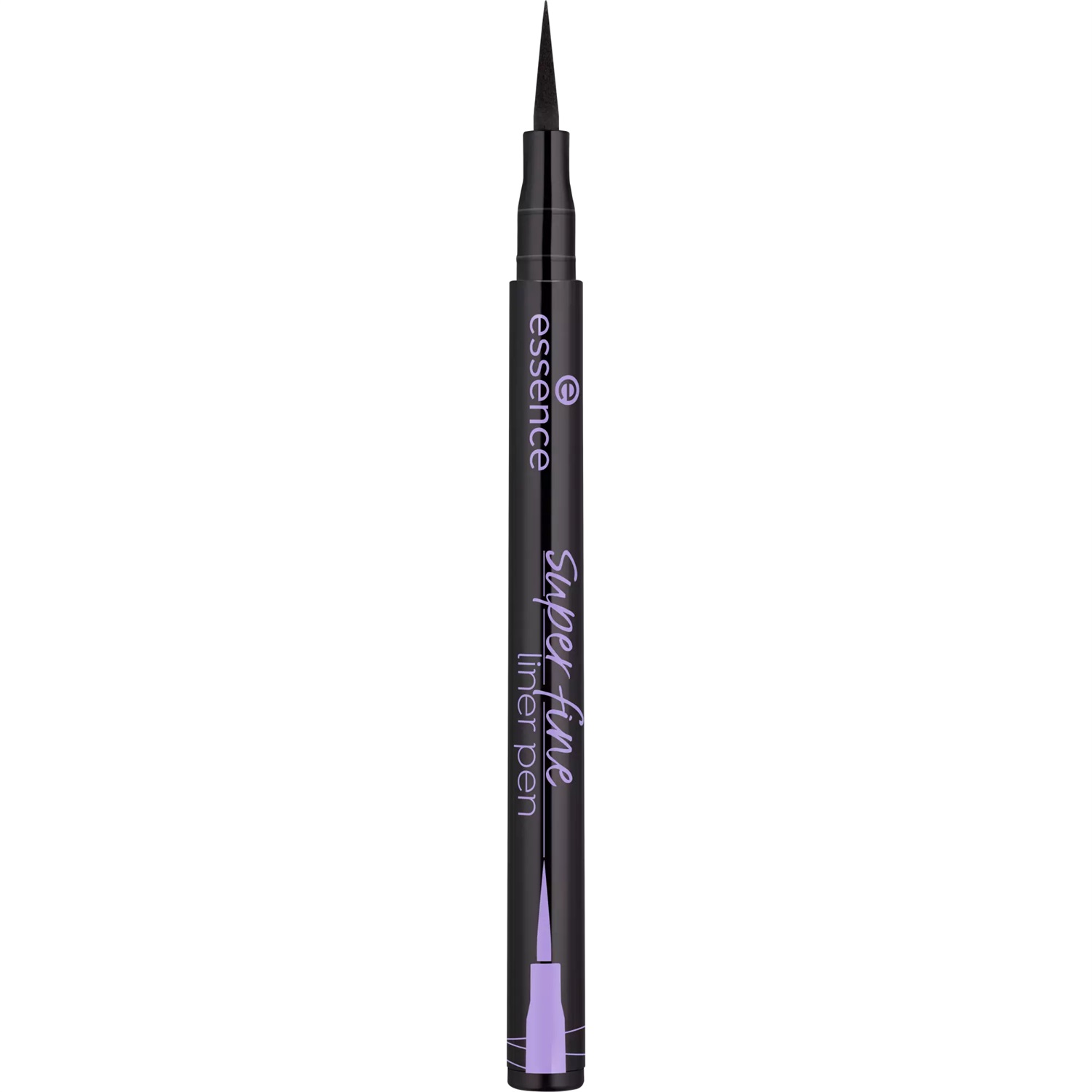 Essence Super Fine Liner Pen Eyeliner 01 Deep Black 1 ml - Punta Ultrasottile per Tratti Precisi e Duraturi