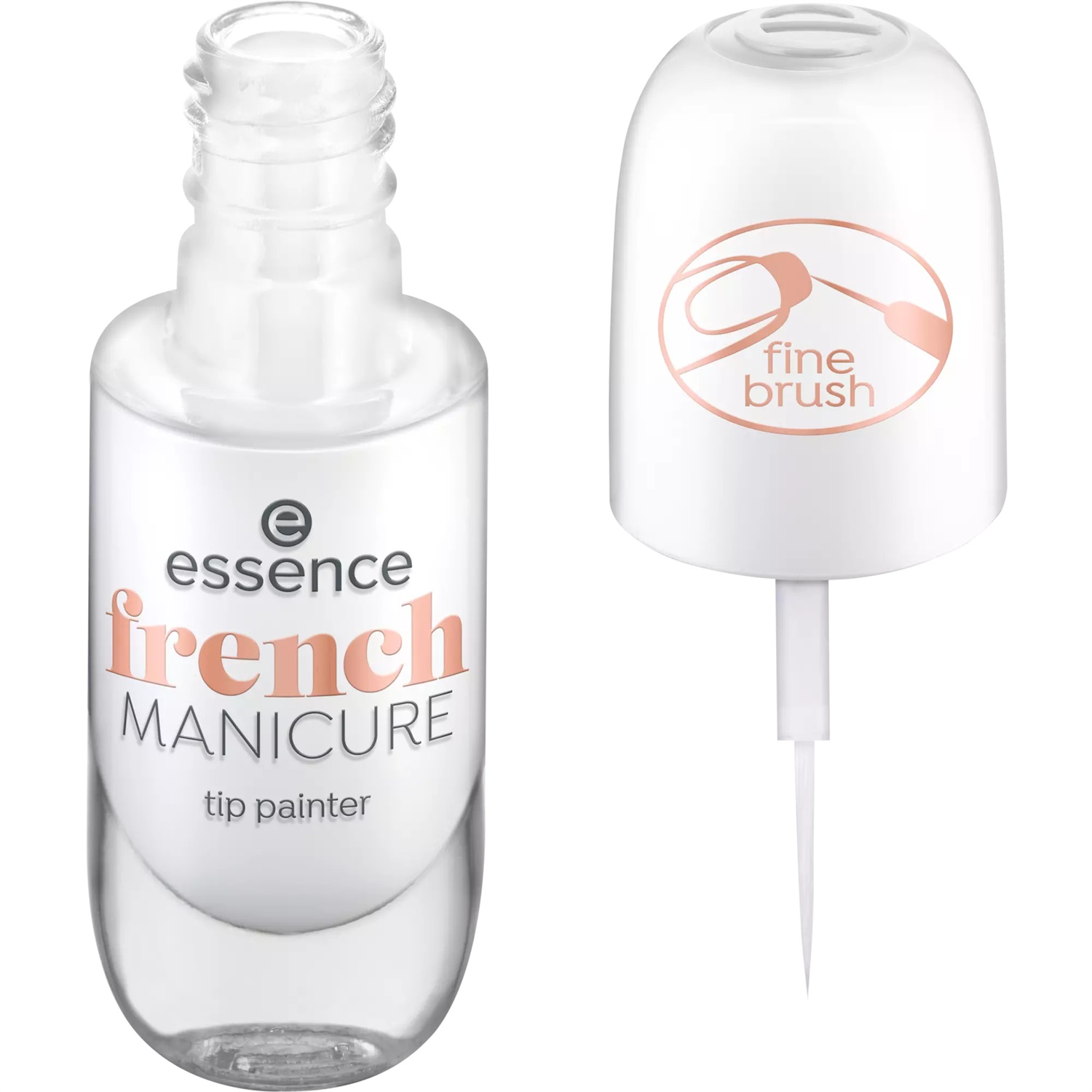 Essence French MANICURE Tip Painter 01 You're So Fine - Smalto per unghie 8 ml con applicatore preciso