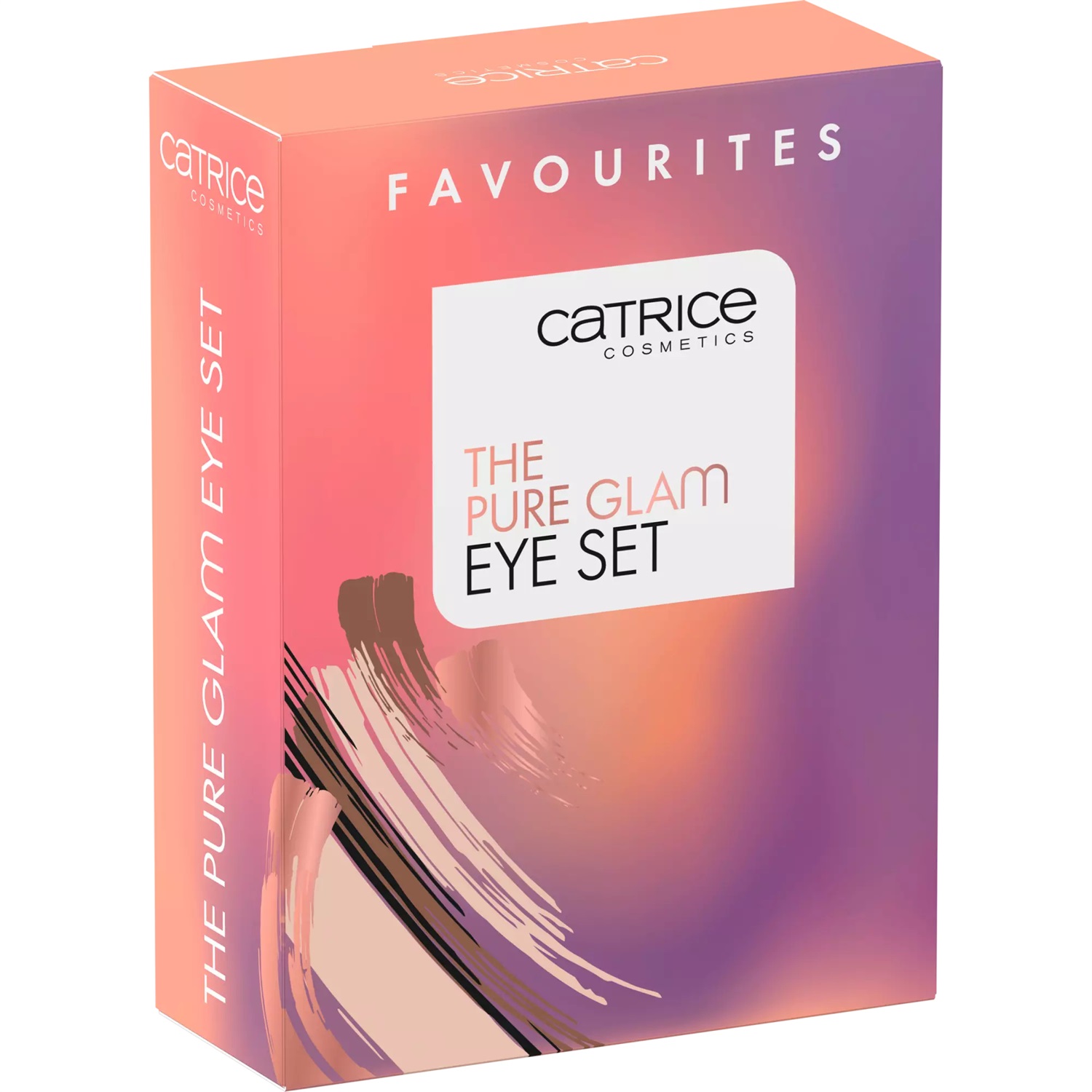 CATRICE The Pure Glam Eye Set - Palette Ombretti, Eyeliner Waterproof e Mascara Vegano