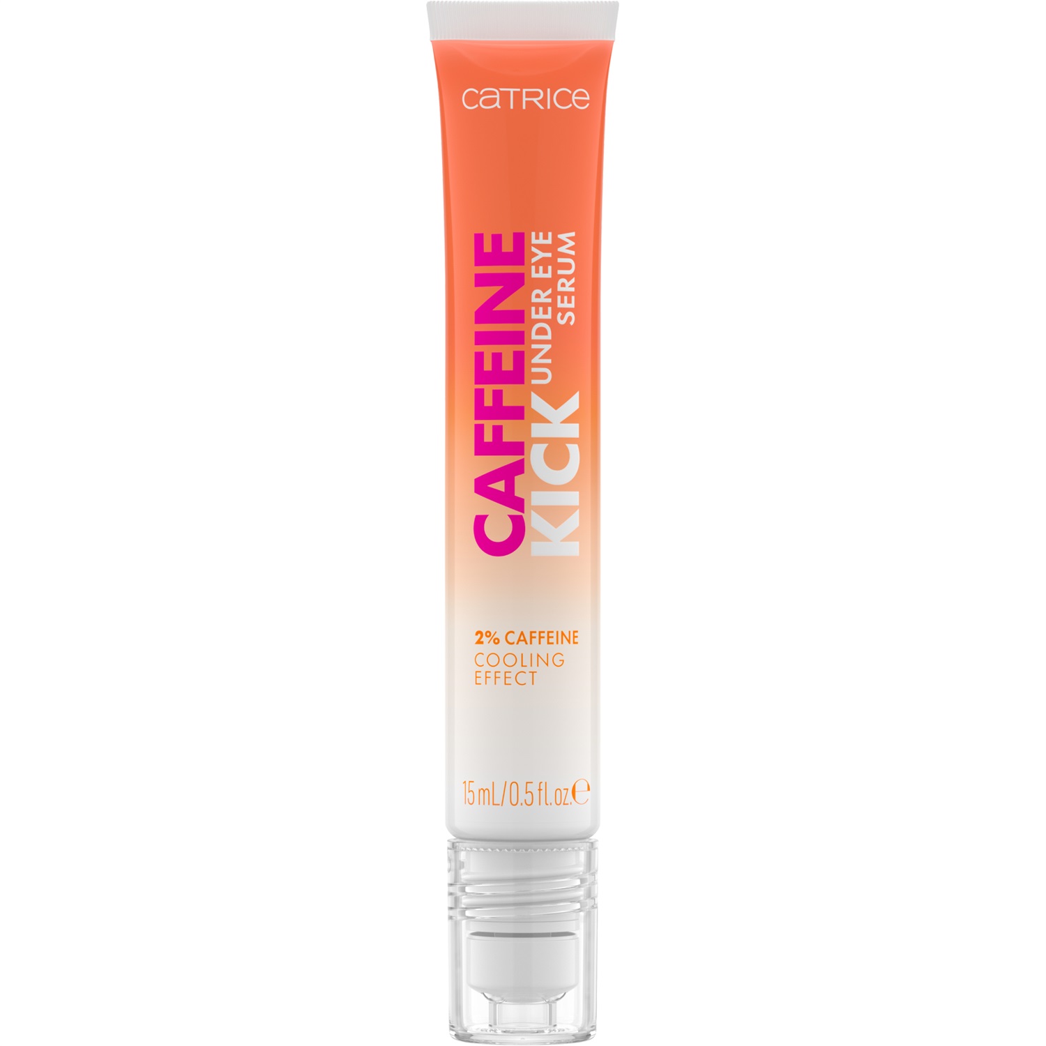Catrice Caffeine Kick Under Eye Serum 15 ml - Siero per occhi idratante, nutriente e rinfrescante, vegano e senza parabeni