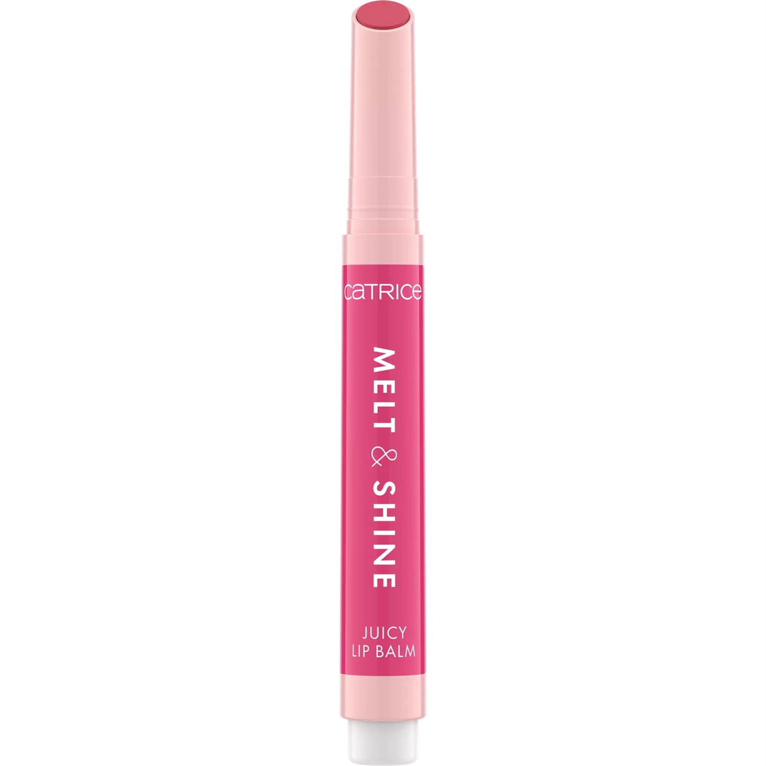Catrice Melt & Shine Juicy Lip Balm 060 Malibu Barbie - Balsamo Labbra Idratante, Lucido e Plumping, 1.3 g, Vegan e Senza Parabeni