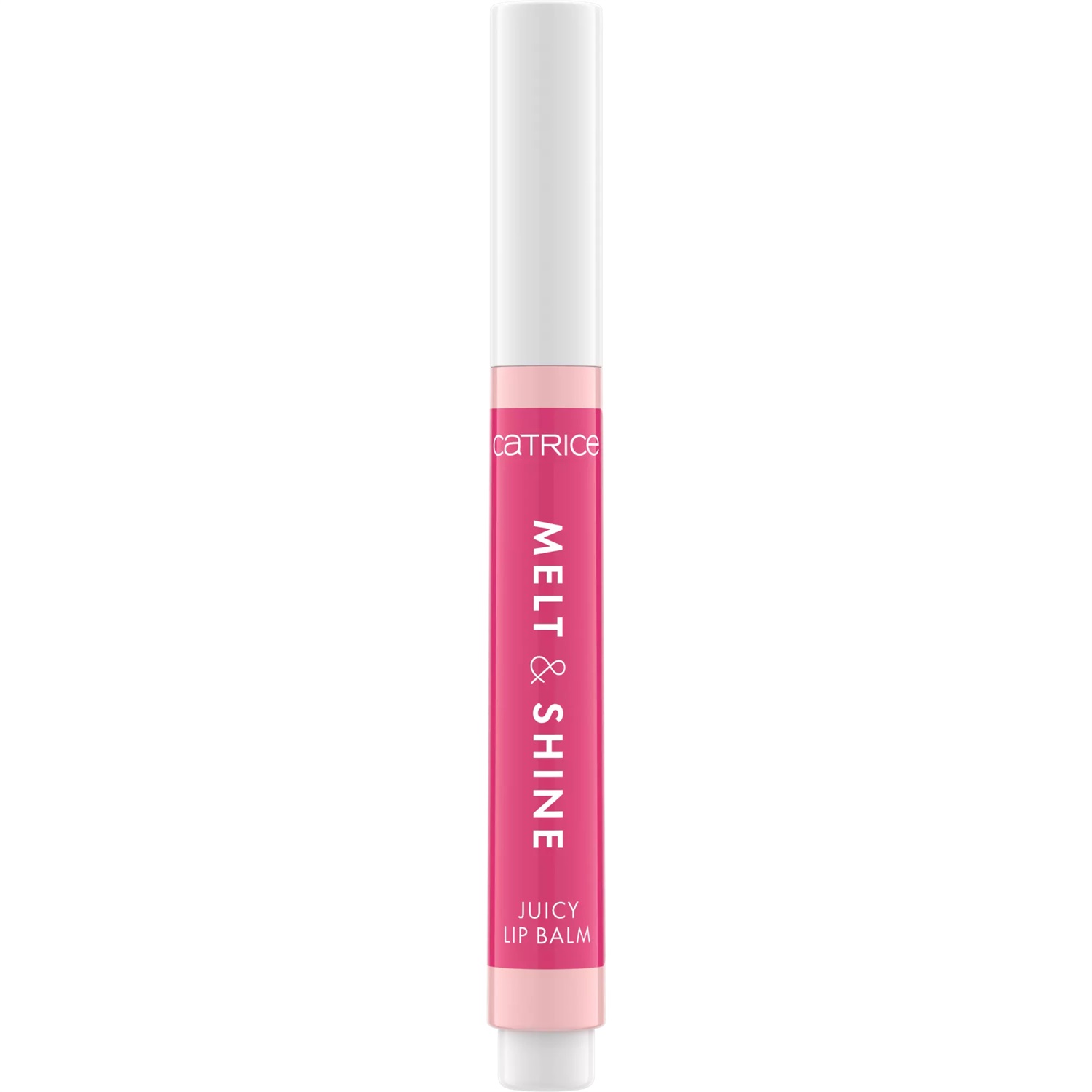 Catrice Melt & Shine Juicy Lip Balm 060 Malibu Barbie - Balsamo Labbra Idratante, Lucido e Plumping, 1.3 g, Vegan e Senza Parabeni