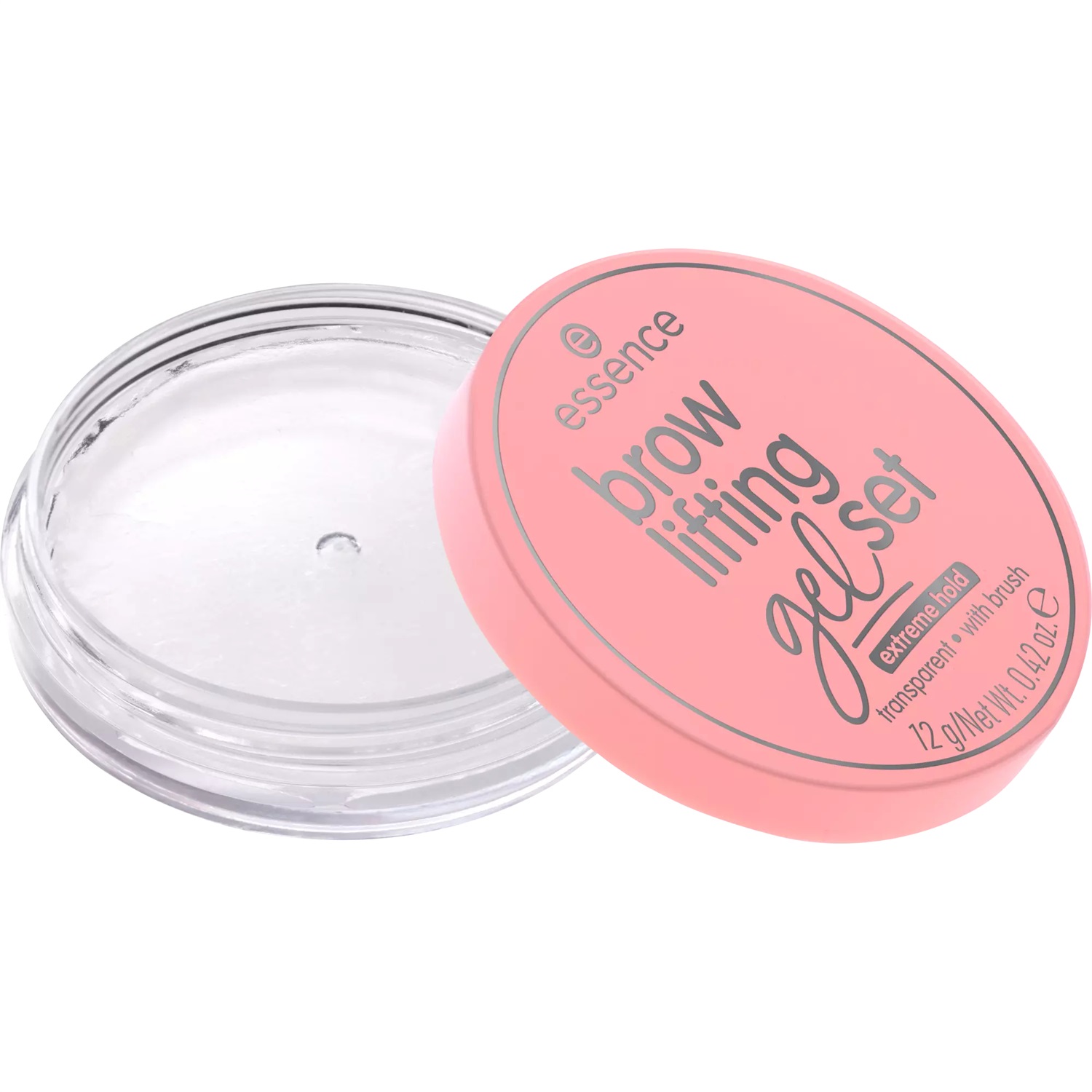 Essence Brow Lifting Gel Set 12 g - Gel Fissativo Trasparente per Sopracciglia, Effetto Lifting, Di Lunga Durata, Vegano