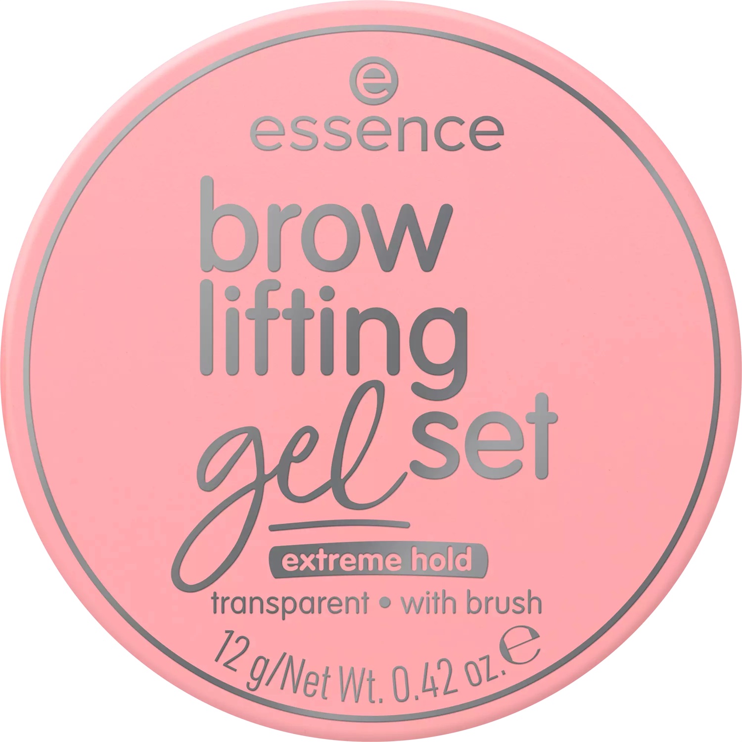 Essence Brow Lifting Gel Set 12 g - Gel Fissativo Trasparente per Sopracciglia, Effetto Lifting, Di Lunga Durata, Vegano