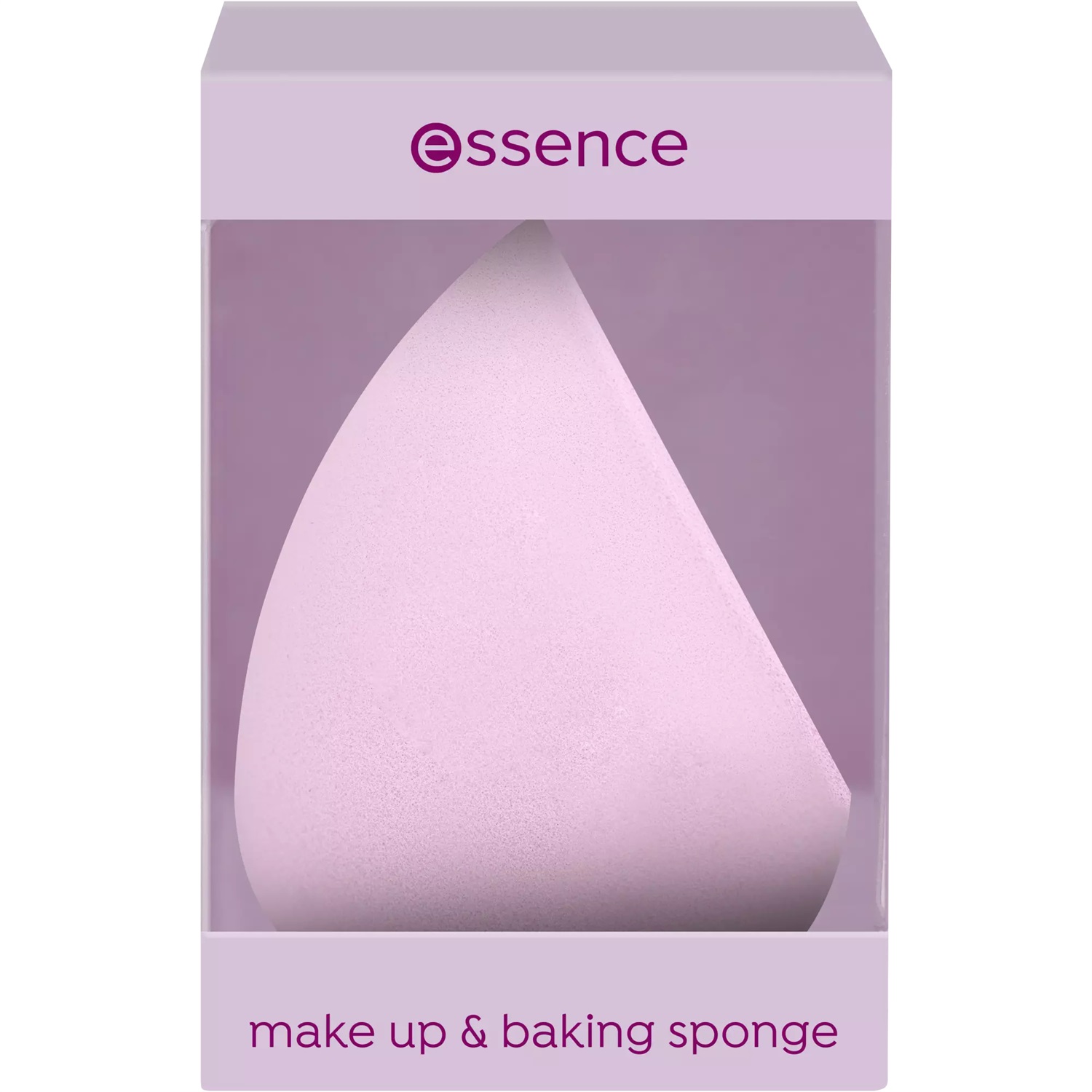 Essence Spugna per Trucco 01 Dab & Blend - Applicazione Uniforme di Fondotinta Liquidi e Polveri, Lato Smussato per Baking, 1 Pz, Senza Nanoparticelle