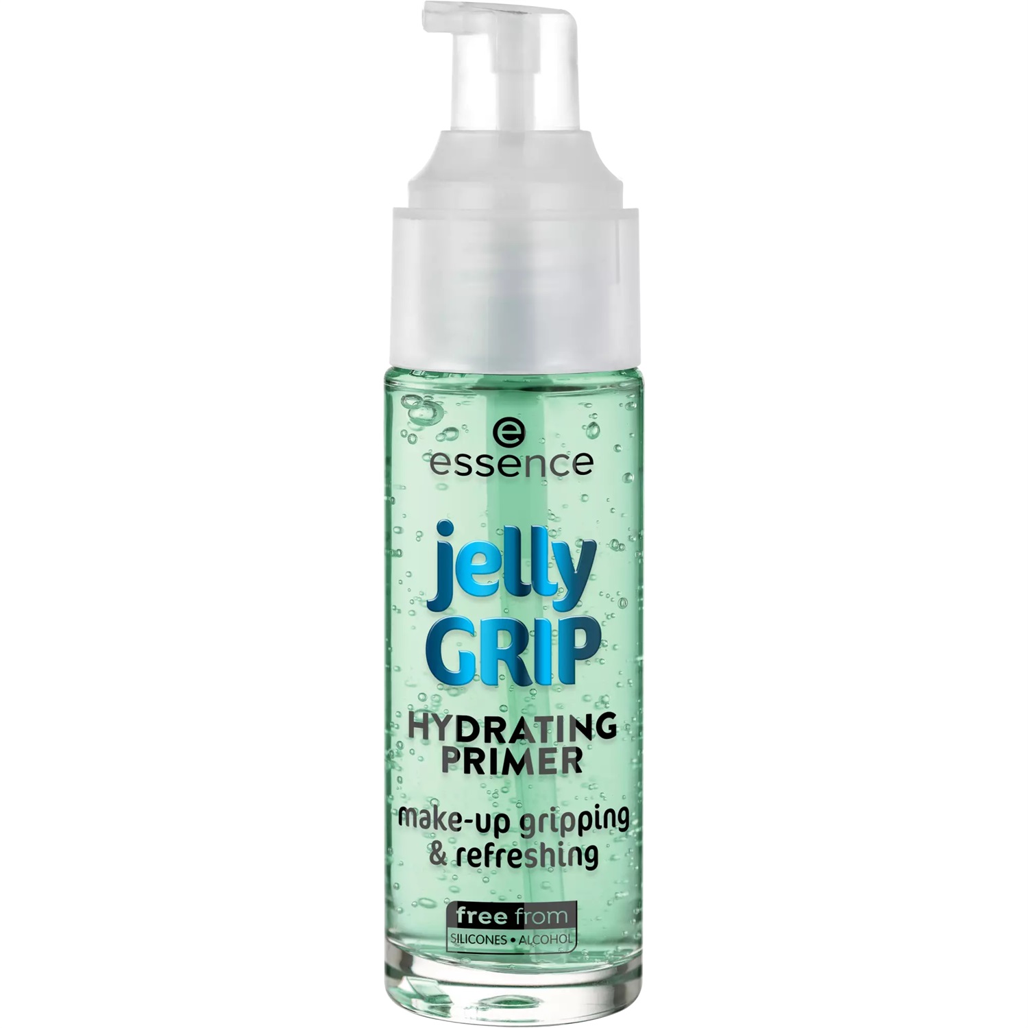 Essence Jelly Grip Hydrating Primer Verde 29 ml - Primer Idratante e Levigante per Pelle Secca, Vegano e Senza Parabeni
