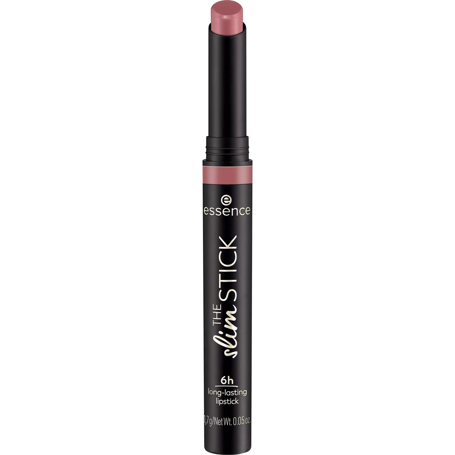 Essence The Slim Stick Rossetto 104 Baby Got Blush - 1,7 g, Finish Opaco, Texture Cremosa, Lunga Durata